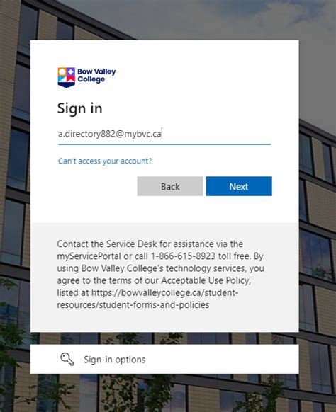 mybvc account